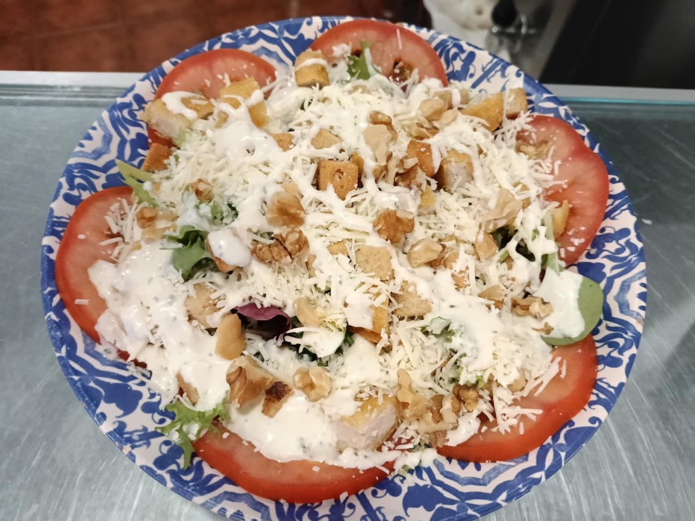 Ensalada César de Casa Ata, Torrox Costa
